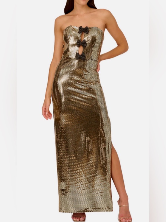 Liv Foster Dresses & Skirts - Liv Foster Strapless Sequin Gown